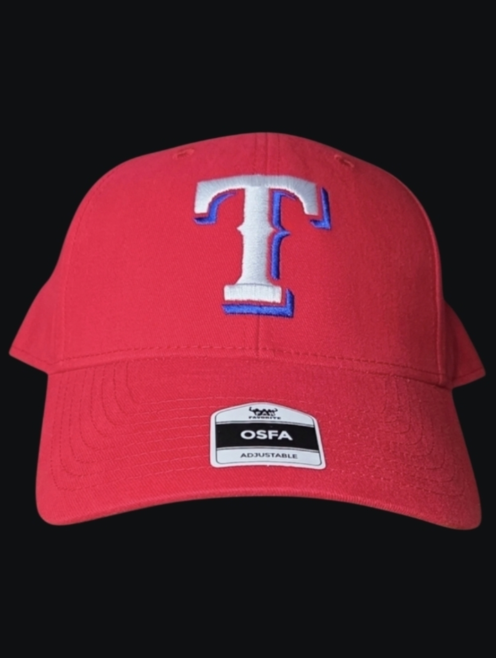 NWT Texas Rangers Major League Baseball Red Adjustable Cap